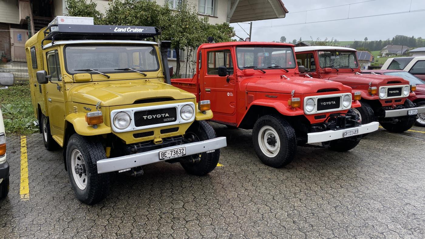 Toyota Old- & Youngtimer Treffen Auswil